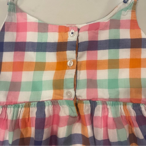 Mini Boden Checkered Spaghetti Strap Top 7-8 - Picture 8 of 8